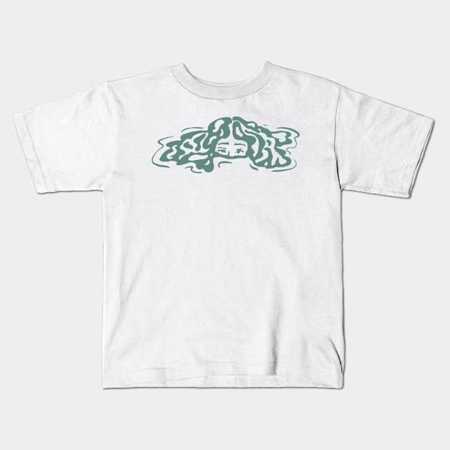 Melt into a puddle green Kids T-Shirt by mol842